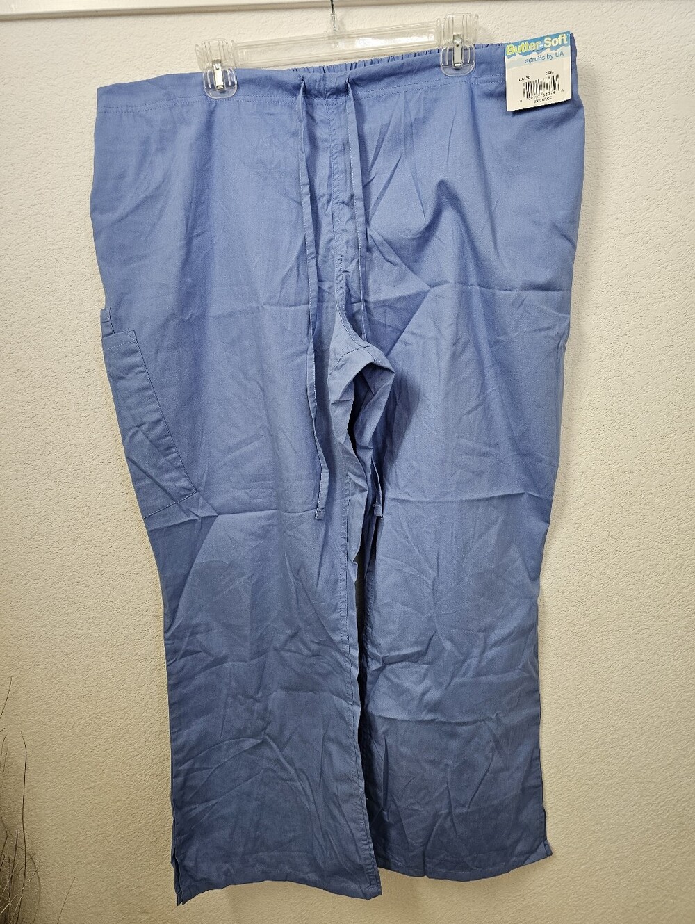 Butter-Soft Scrubs by UA Ceil Blue Drawstring Pants - NWT